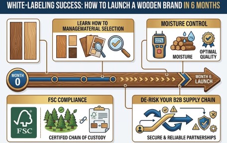 White-Labeling Success: How to Launch a Wooden Brand in 6 Months